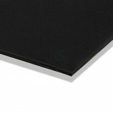 Gipsvinyl A 600x600-zwart-afneembaar-waterbestendig (10st=3,6m²)