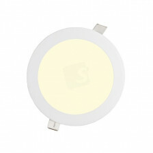 LED downlight 6 watt - CCT 3000 / 4200 / 6400K - rond 118 mm - gatmaat 106 mm - adereind aansluiting #spec