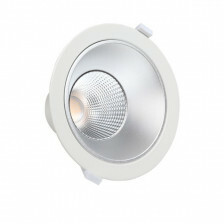 LED downlight - 20 watt - CCT 3000 / 4000 / 6000K - LED dimbaar - UGR<16  - rond 174 mm - gatmaat 150 mm - koppelbaar