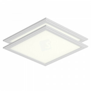 LED paneel SL dimbaar 30x30 cm, 4000 kelvin, witte rand ( 2 stuks )