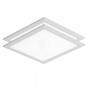 LED paneel SL dimbaar 30x30 cm, 6000 kelvin, witte rand ( 2 stuks )
