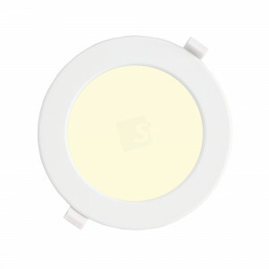 LED downlight 18 watt - 3000K - rond 220 mm - gatmaat 200 mm -1440 lumen - adereind aansluiting