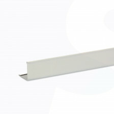 ABA Hoeklijn T24  - kleur wit - lengte 3000 mm - breedte 24  mm (30 stuks)