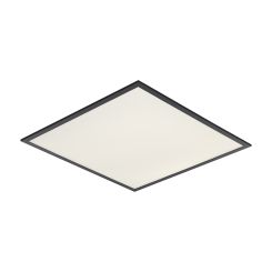 LED paneel BL 60x60 - ZWARTE rand - fase afsnijding dimbaar - CCT 3000 / 4000 / 6000K - UGR<19 - 34 watt - 4080 lm - KGP/KEGU TRIAC LED Driver - snoer en stekker - IP40