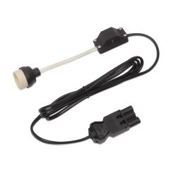 GU10 keramische fitting - 2 aderig snoer - 25 cm -  koppelbaar vergelijkbaar met Wieland® GST18®/3 man stekker #basis