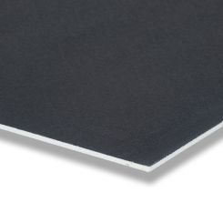 Gipsvinyl - 600x600  -  zwart  -  afneembaar  -  waterbestendig + alu achterzijde V5 - pak - lage prijs  afnemen met doek( 10 stuks = 3,6 m² )