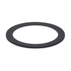 EVO ronde zwarte afdekring - vervanger voor wit - voor downlight rond 232 mm