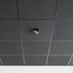 LED downlight - 30 watt - kantelbaar- draaibaar - 3CCT 2700-3000-4000K - rond 165 mm - gatmaat 145 mm - banaanspot - ZWART huis - snoer en stekker