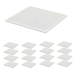 20 x Ventilatie - plafondplaat - rooster - 600x600 mm - wit - ventilatie -  luchtregulatie (20st=7,2 m² ) (voordeelpak)