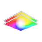 2x LED paneel - 60x60 cm - RGB+CCT - 36 watt - DALI dimbaar - inclusief Miboxer controller DT8