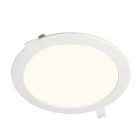 LED downlight - 24 watt - 4000K - Natuurlijk wit - rond 295 mm - gatmaat 280 mm - met snoer en stekker