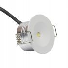 Noodverlichting - systeemplafond - LED 3 watt - wit frame - rond 41 mm - gatmaat 35 mm - anti paniek - geen testknop nodig - adereind aansluiting - met reserve accu #spec