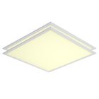 LED paneel SL 60x60 - 3000K  -  36 Watt - 4320 lm - 120 lm/w - snoer en stekker (2 stuks)