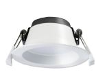 LED downlight 20 watt - CCT 3000 / 4000 / 6000K - dimbaar - rond 200 mm - gatmaat 170 mm - 1800 lumen - koppelbaar