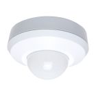 LED bewegings / aanwezigheids sensor - kleur wit - inbouw / opbouw - max 300W - max 20 meter - kroonsteen aansluiting