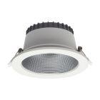 EVO LED downlight 20 watt - NIET Dimbaar - CCT 3000 / 4000 / 6000K - UGR<19 - rond 174 mm - gatmaat 145 mm - snoer en stekker