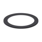 EVO ronde zwarte afdekring - vervanger voor wit - voor downlight rond 232 mm