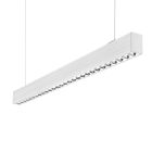 Pendelarmatuur 32W - niet dimbaar - CCT 3000 / 4000 / 6000K - 113 cm - kleur zilver - met pendeldraden