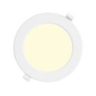 LED downlight - 12 watt - 3000K - dimbaar - rond 170 mm - gatmaat 155 mm - 819 lumen - snoer en stekker