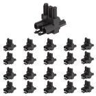 20x Wieland® GST18i3 - T splitters - 2 uitgangen - 1 ingang (voordeelpak)