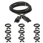 10x Wieland® GST18i3 - koppelsnoer - koppelbaar - lengte 3 meter - ( voordeelpak )